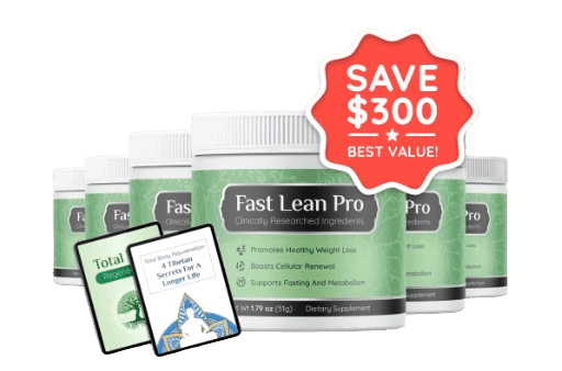 Fast Lean Pro – Fasting Mimetic Powder, Activates Autophagy, Made in USA, 180-Day Guarantee